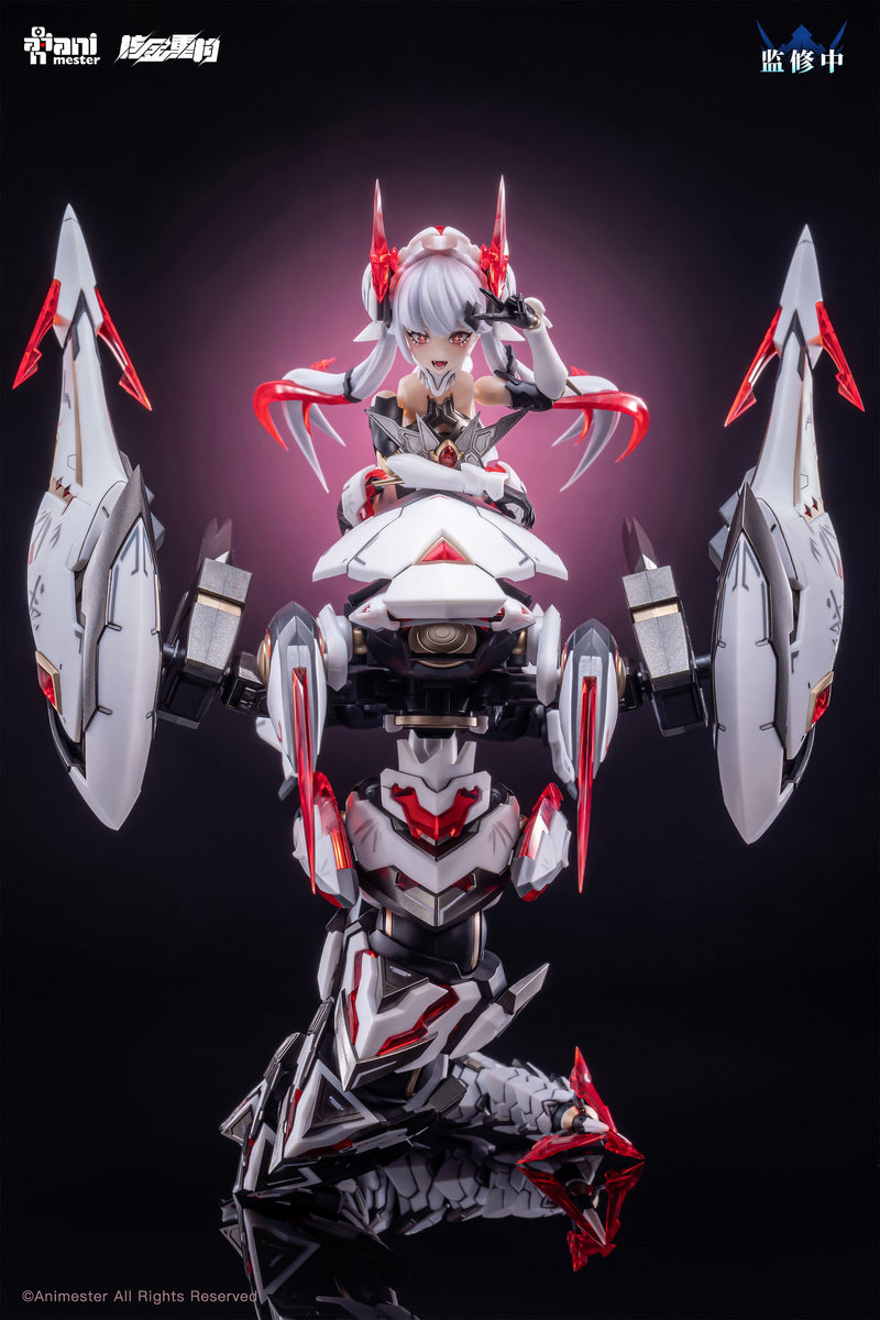 Animester x Nuclear Gold Reconstruction Polaris White 1/12 Model Kit JAPAN