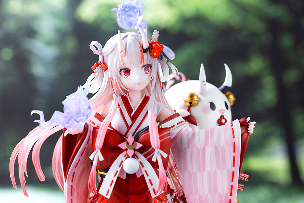 hololive production Nakiri Ayame Shrine Maiden Fortune Outfit Ver