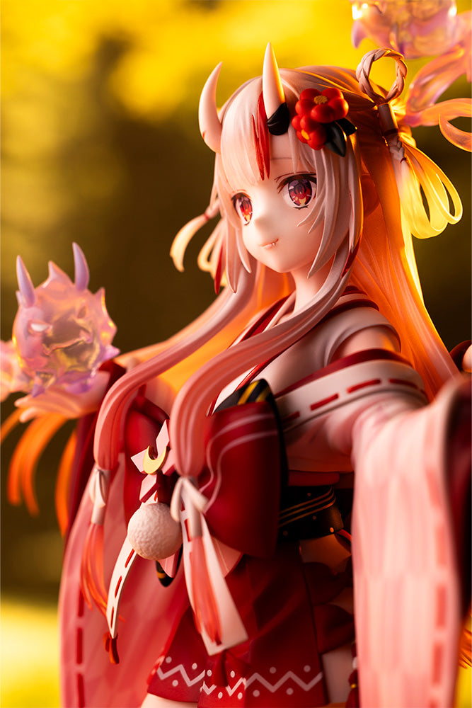 hololive production Nakiri Ayame Shrine Maiden Fortune Outfit Ver
