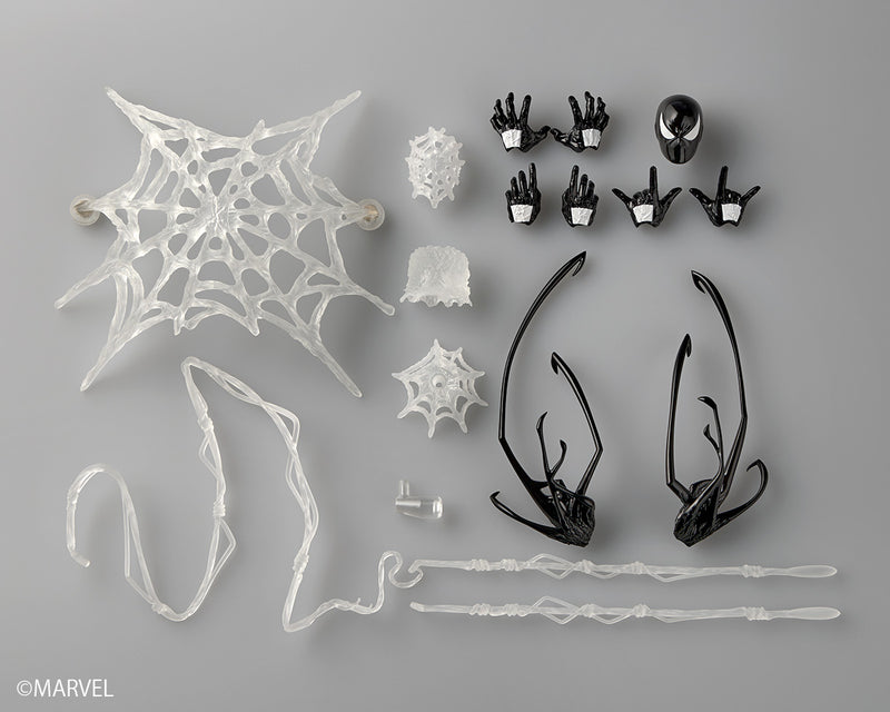 Kaiyodo Revoltech Amazing Yamaguchi Symbiote Spider Man Action Figure JAPAN
