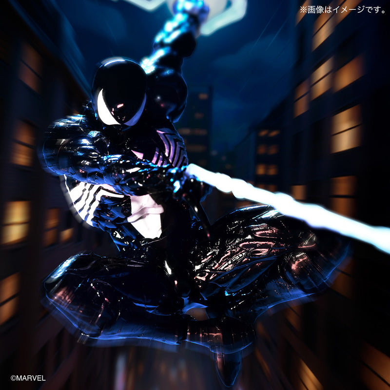 Kaiyodo Revoltech Amazing Yamaguchi Symbiote Spider Man Action Figure JAPAN