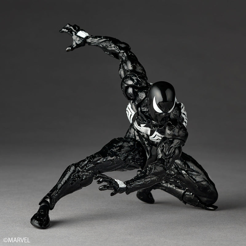 Kaiyodo Revoltech Amazing Yamaguchi Symbiote Spider Man Action Figure JAPAN