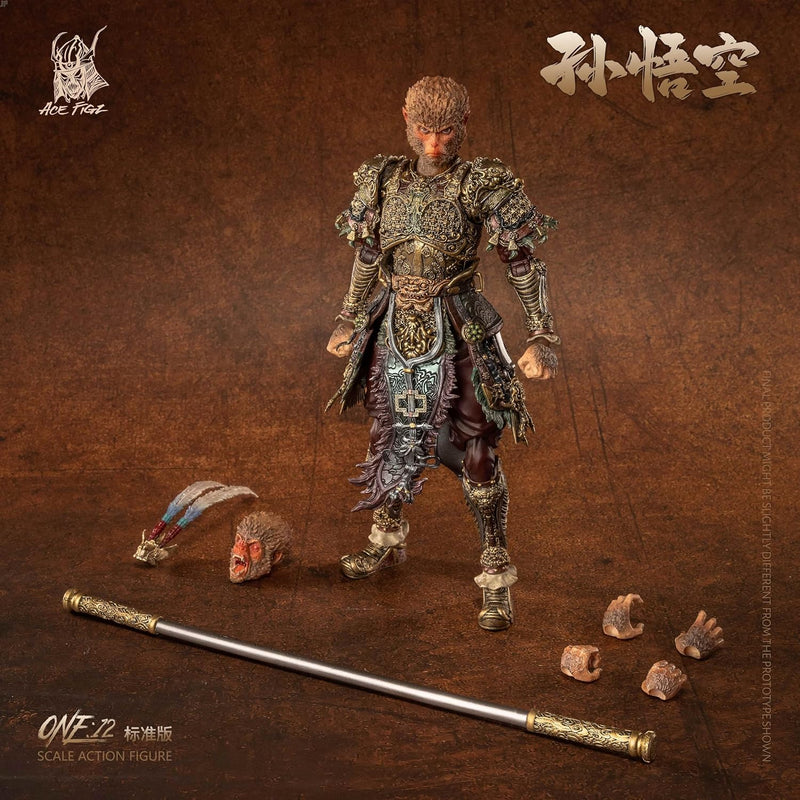 The Great Sage Heaven's Equal Sun Wukong Regular Edition 1/12 Action Figure