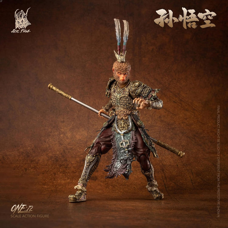The Great Sage Heaven's Equal Sun Wukong Deluxe Edition 1/12 Action Figure