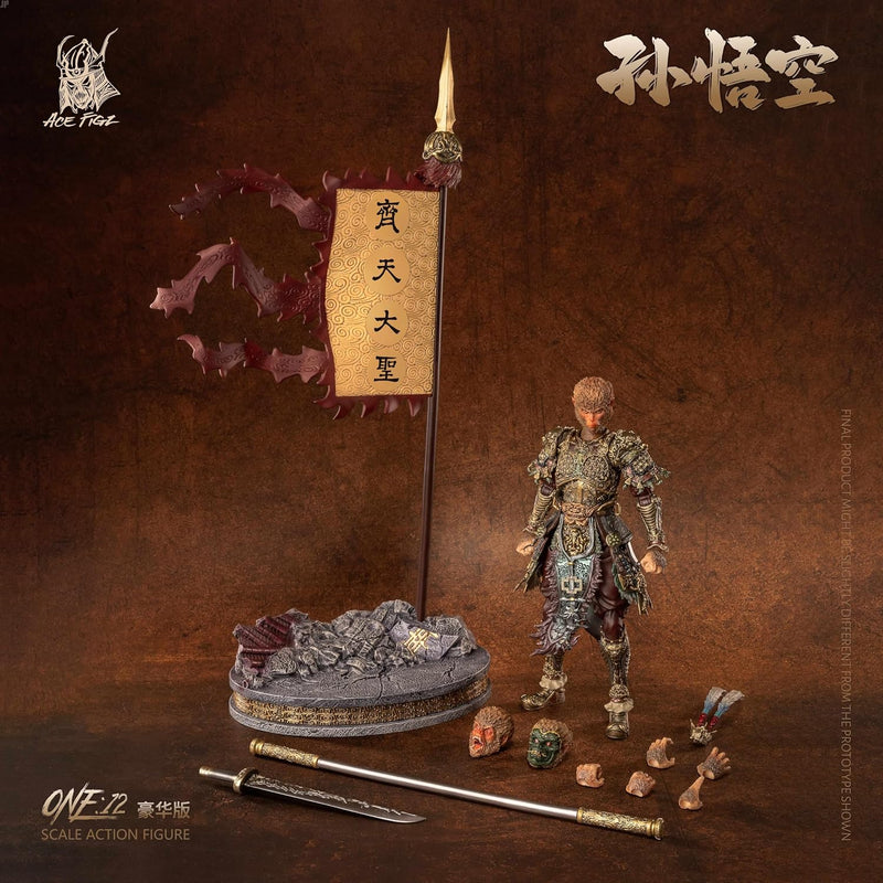 The Great Sage Heaven's Equal Sun Wukong Deluxe Edition 1/12 Action Figure