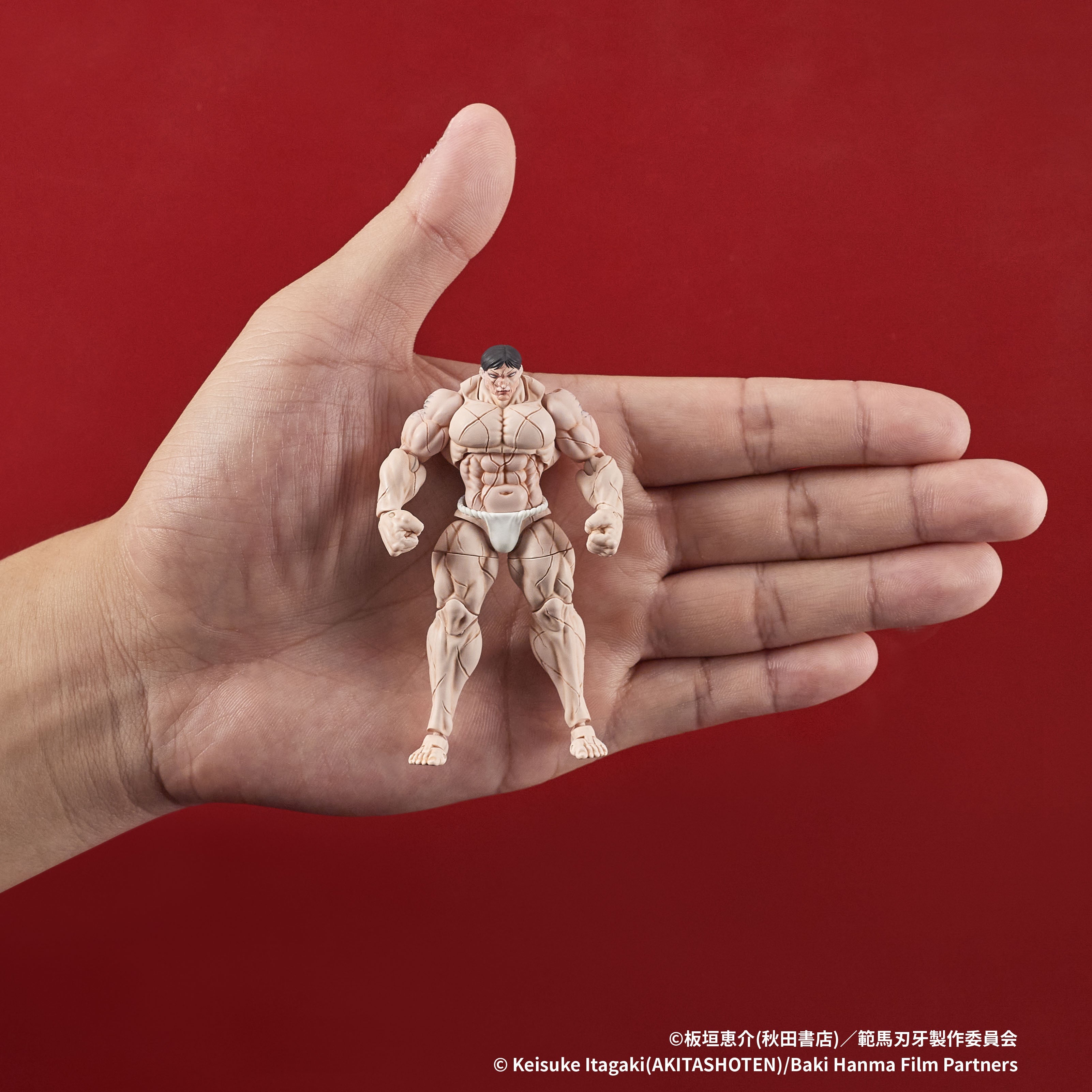DIG DIGACTION Baki Hanma Kaoru Hanayama 1/24 Action Figure JAPAN