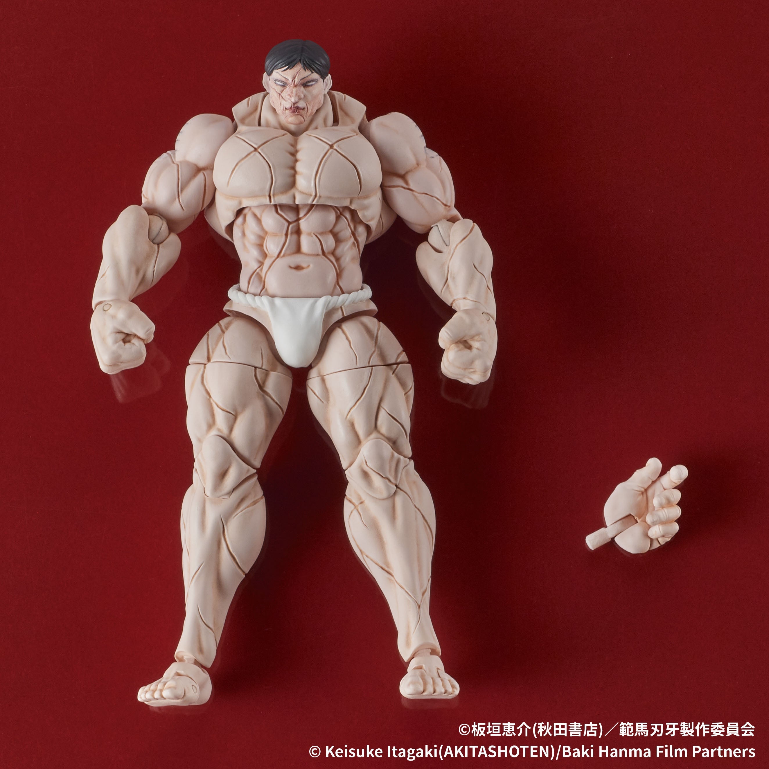 DIG DIGACTION Baki Hanma Kaoru Hanayama 1/24 Action Figure JAPAN