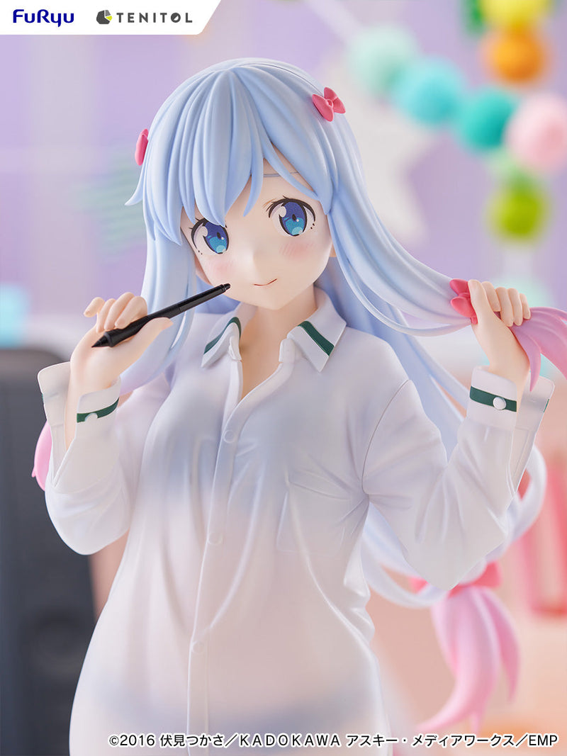 FuRyu TENITOL TALL Eromanga Sensei Sagiri Izumi Shirt ver. Figure JAPAN OFFICIAL