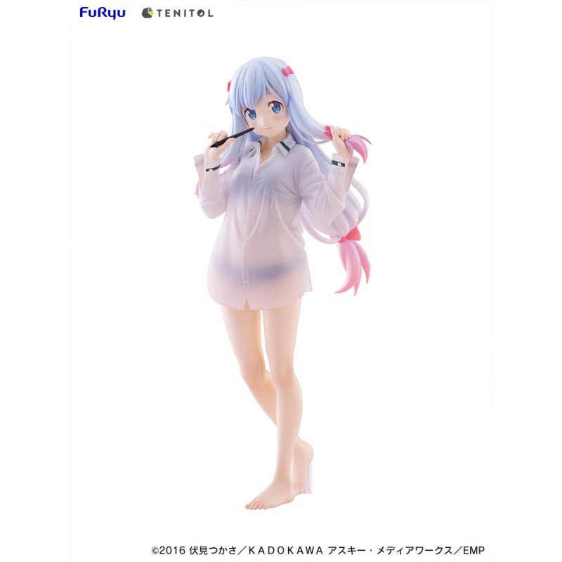 FuRyu TENITOL TALL Eromanga Sensei Sagiri Izumi Shirt ver. Figure