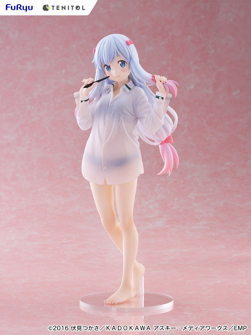FuRyu TENITOL TALL Eromanga Sensei Sagiri Izumi Shirt ver. Figure JAPAN OFFICIAL