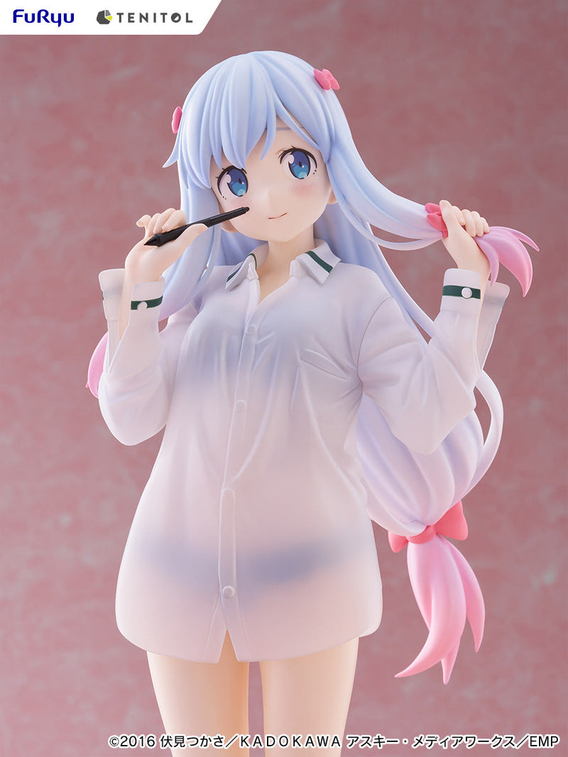 FuRyu TENITOL TALL Eromanga Sensei Sagiri Izumi Shirt ver. Figure JAPAN OFFICIAL