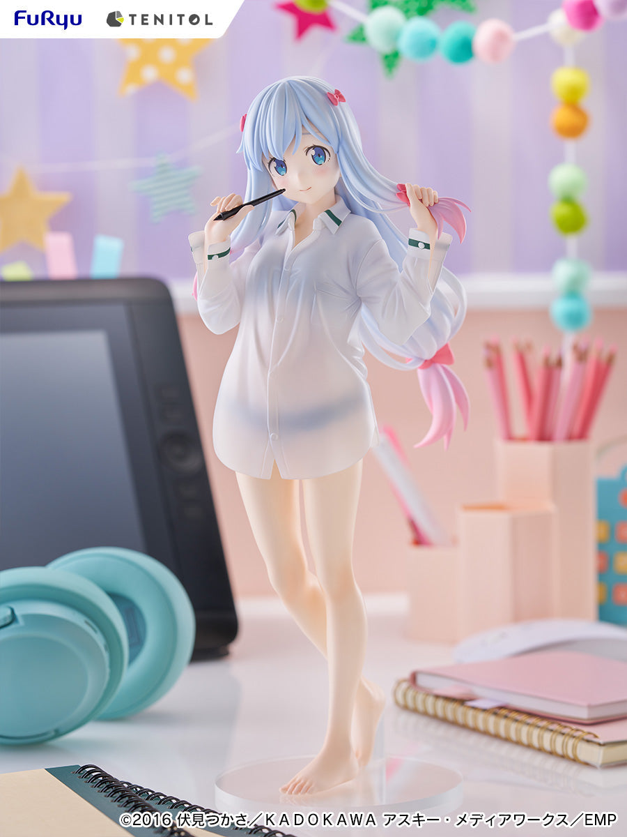 FuRyu TENITOL TALL Eromanga Sensei Sagiri Izumi Shirt ver. Figure