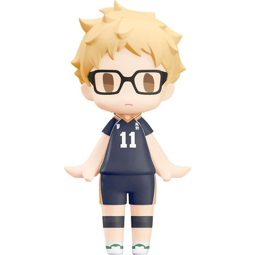Orange Rouge HELLO! GOOD SMILE Haikyuu!! Kei Tsukishima Action Figure JAPAN
