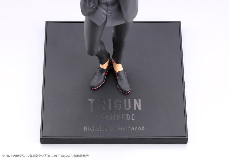 Kotobukiya OSHI WORKS Trigun Stampede Nicholas D. Wolfwood 1/8 Figure JAPAN