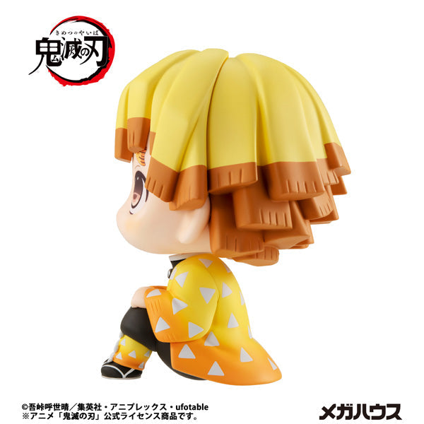 MegaHouse LookUp Demon Slayer Zenitsu Agatsuma Nikotto ver Figure JAPAN OFFICIAL