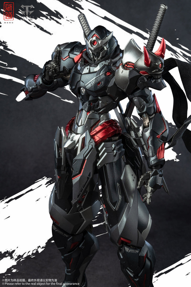 ZEN Of Collectible Shadowfolk- Senmei Black Ghost CD-07B Alloy Action Figure