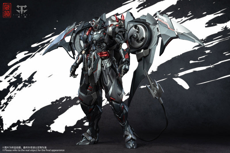 ZEN Of Collectible Shadowfolk- Senmei Black Ghost CD-07B Alloy Action Figure