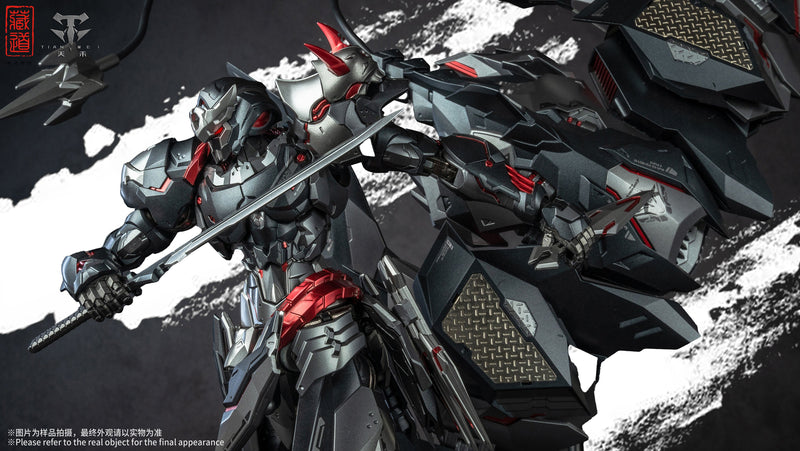 ZEN Of Collectible Shadowfolk- Senmei Black Ghost CD-07B Alloy Action Figure