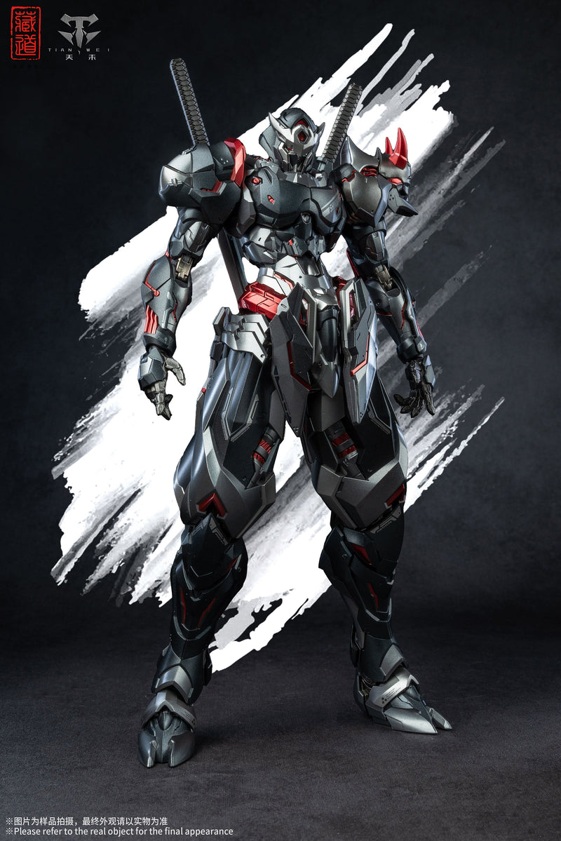 ZEN Of Collectible Shadowfolk- Senmei Black Ghost CD-07B Alloy Action Figure