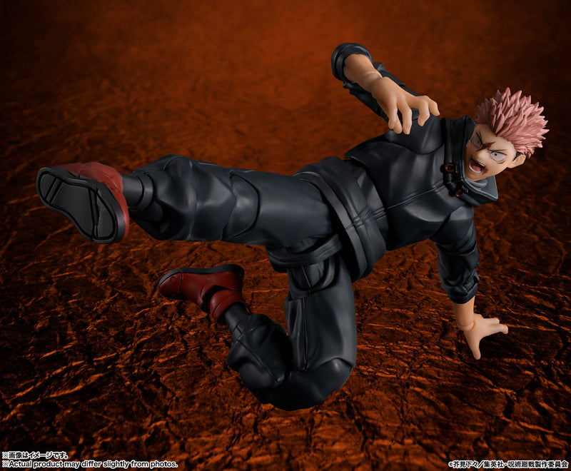 BANDAI S.H.Figuarts Jujutsu Kaisen Yuji Itadori Sukuna's Vessel Action Figure