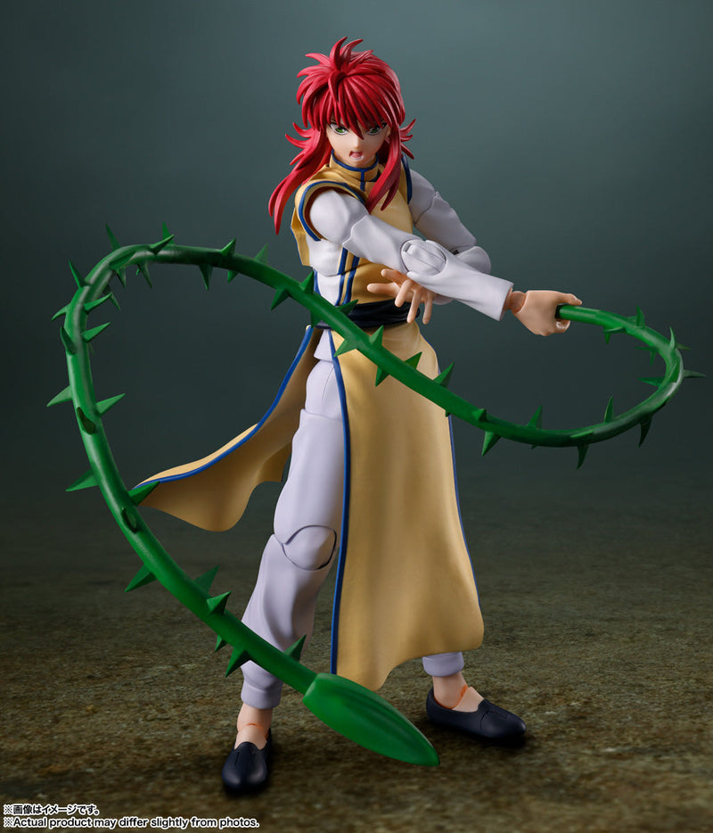 BANDAI S.H.Figuarts YuYu Hakusho Kurama Action Figure JAPAN OFFICIAL