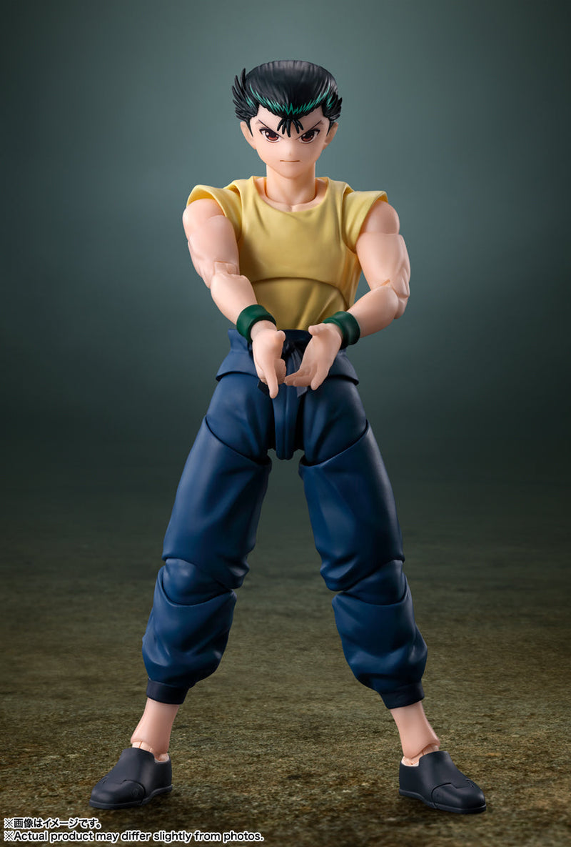 BANDAI S.H.Figuarts YuYu Hakusho Yusuke Urameshi Action Figure JAPAN OFFICIAL