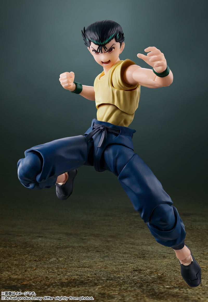 BANDAI S.H.Figuarts YuYu Hakusho Yusuke Urameshi Action Figure JAPAN OFFICIAL