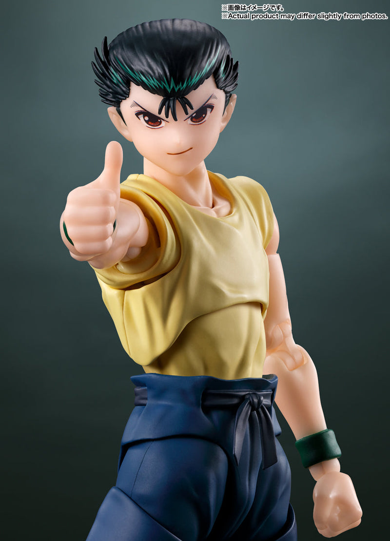 BANDAI S.H.Figuarts YuYu Hakusho Yusuke Urameshi Action Figure JAPAN OFFICIAL
