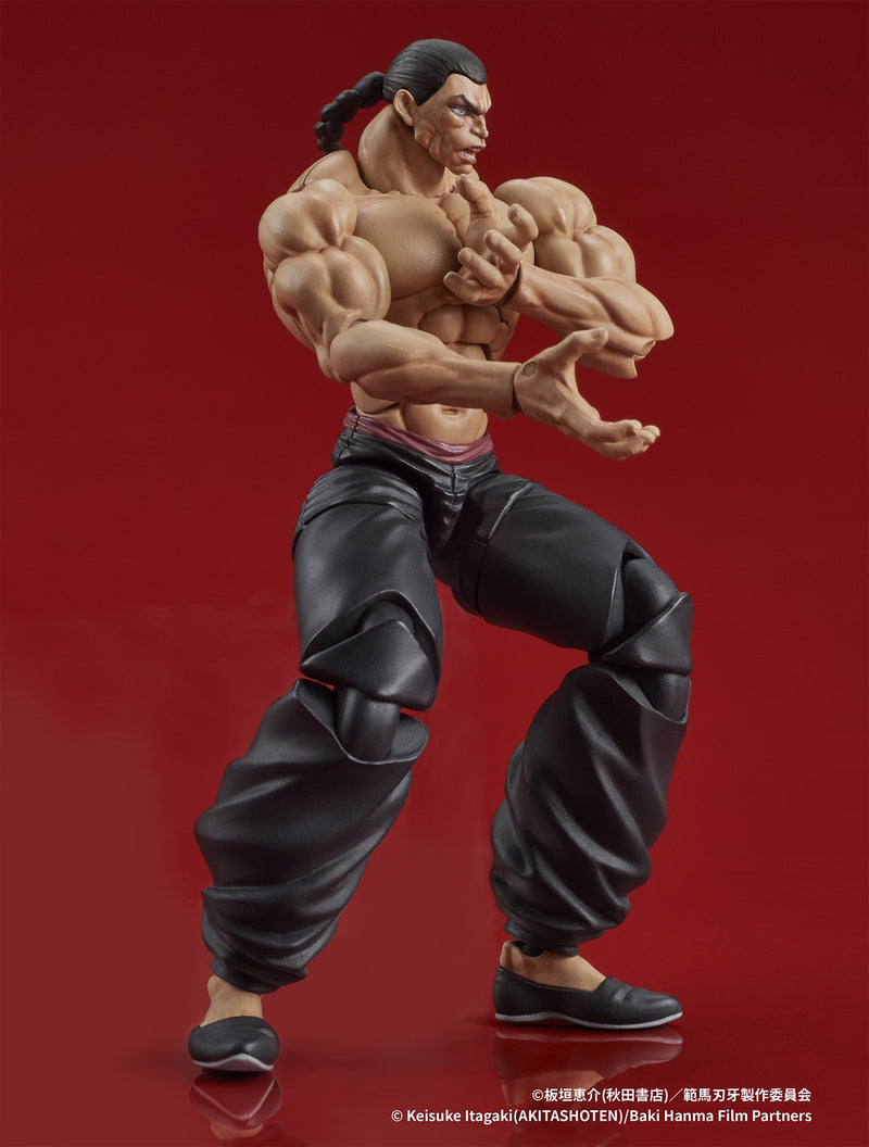 DIG DIGACTION Baki Hanma Retsu Kaioh 1/24 Action Figure JAPAN OFFICIAL