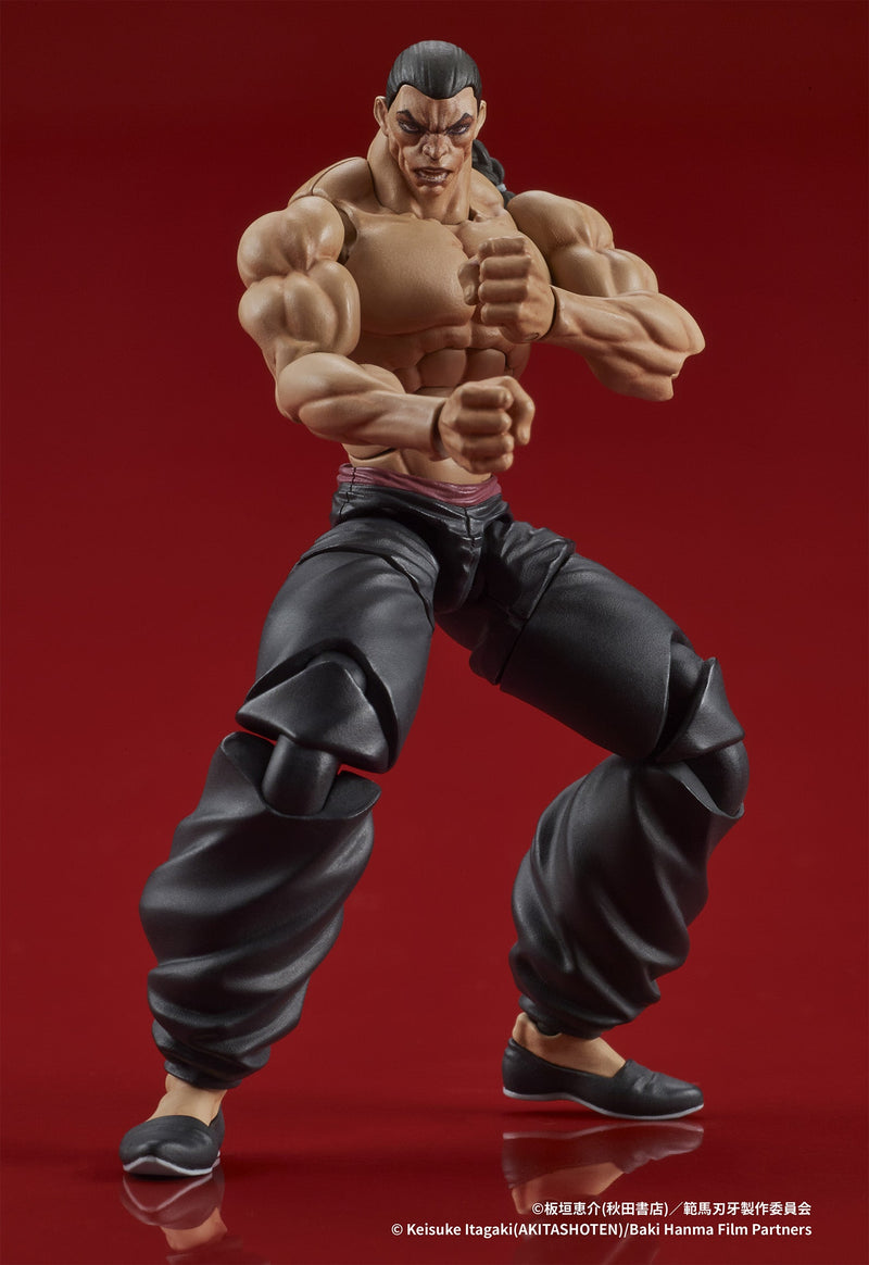 DIG DIGACTION Baki Hanma Retsu Kaioh 1/24 Action Figure JAPAN OFFICIAL