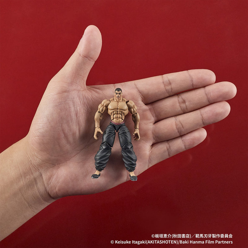 DIG DIGACTION Baki Hanma Retsu Kaioh 1/24 Action Figure JAPAN OFFICIAL