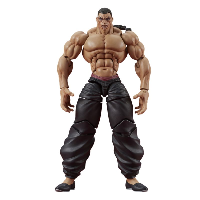 DIG DIGACTION Baki Hanma Retsu Kaioh 1/24 Action Figure JAPAN OFFICIAL