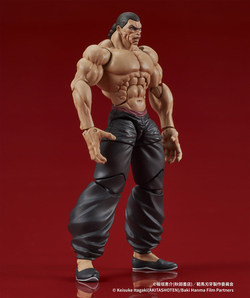 DIG DIGACTION Baki Hanma Retsu Kaioh 1/24 Action Figure JAPAN OFFICIAL
