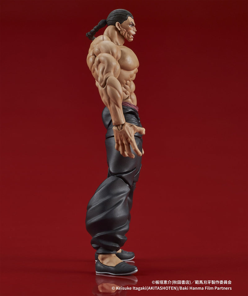DIG DIGACTION Baki Hanma Retsu Kaioh 1/24 Action Figure JAPAN OFFICIAL