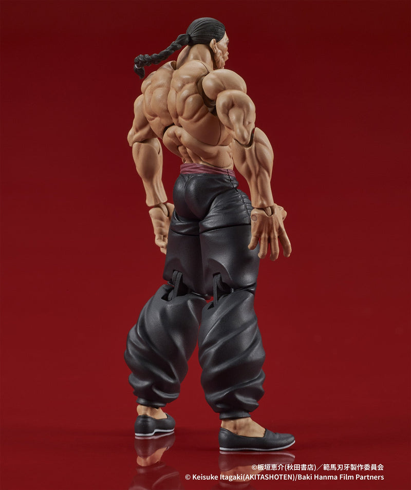 DIG DIGACTION Baki Hanma Retsu Kaioh 1/24 Action Figure JAPAN OFFICIAL