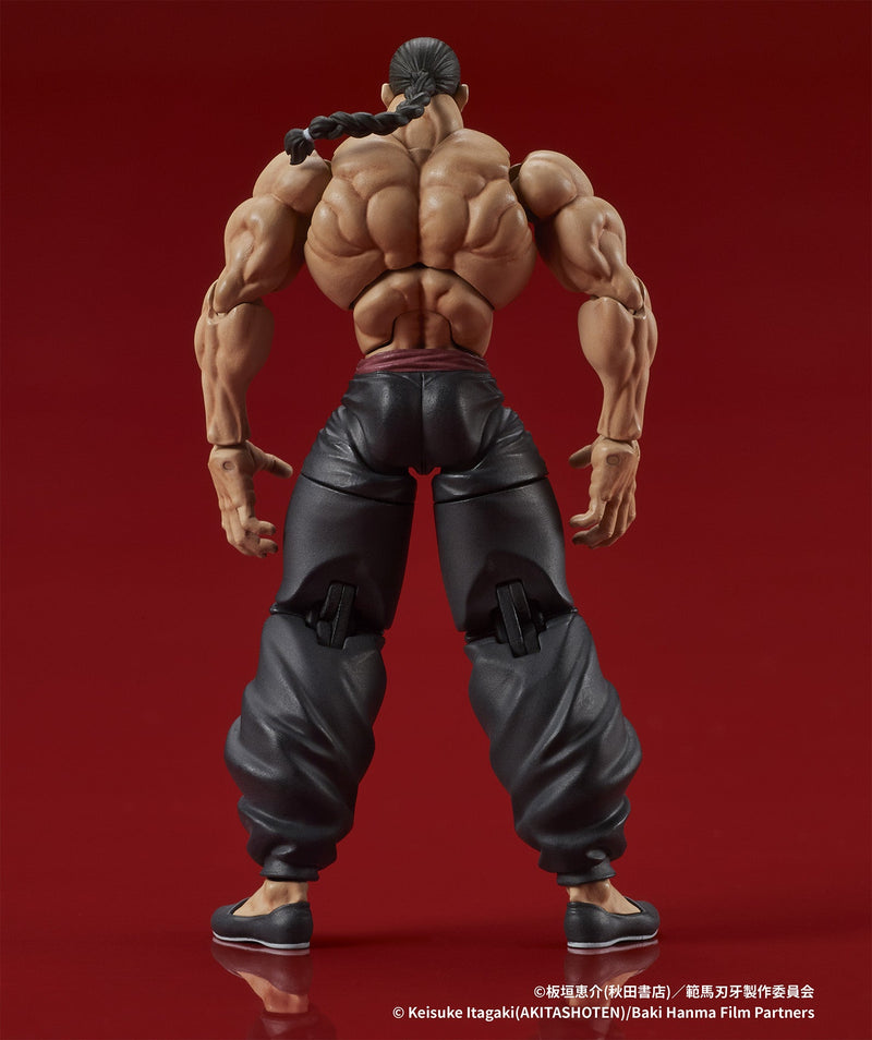 DIG DIGACTION Baki Hanma Retsu Kaioh 1/24 Action Figure JAPAN OFFICIAL