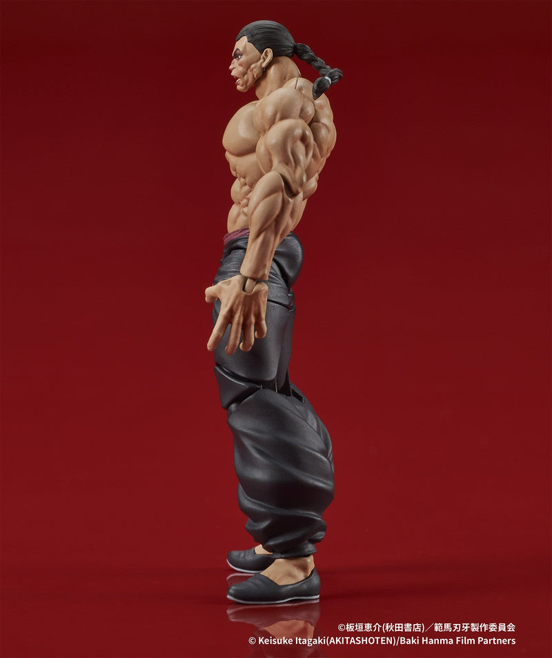 DIG DIGACTION Baki Hanma Retsu Kaioh 1/24 Action Figure JAPAN OFFICIAL
