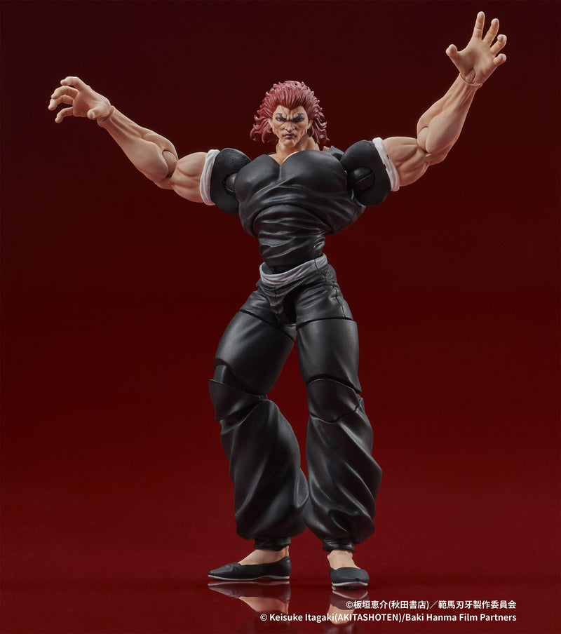 DIG DIGACTION Baki Hanma Yujiro Hanma 1/24 Action Figure JAPAN OFFICIAL