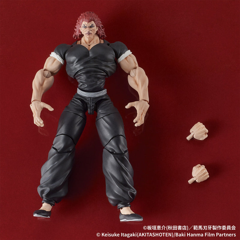 DIG DIGACTION Baki Hanma Yujiro Hanma 1/24 Action Figure JAPAN OFFICIAL
