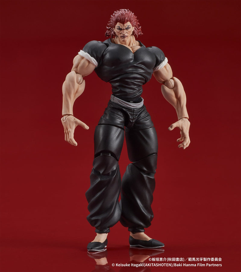 DIG DIGACTION Baki Hanma Yujiro Hanma 1/24 Action Figure JAPAN OFFICIAL