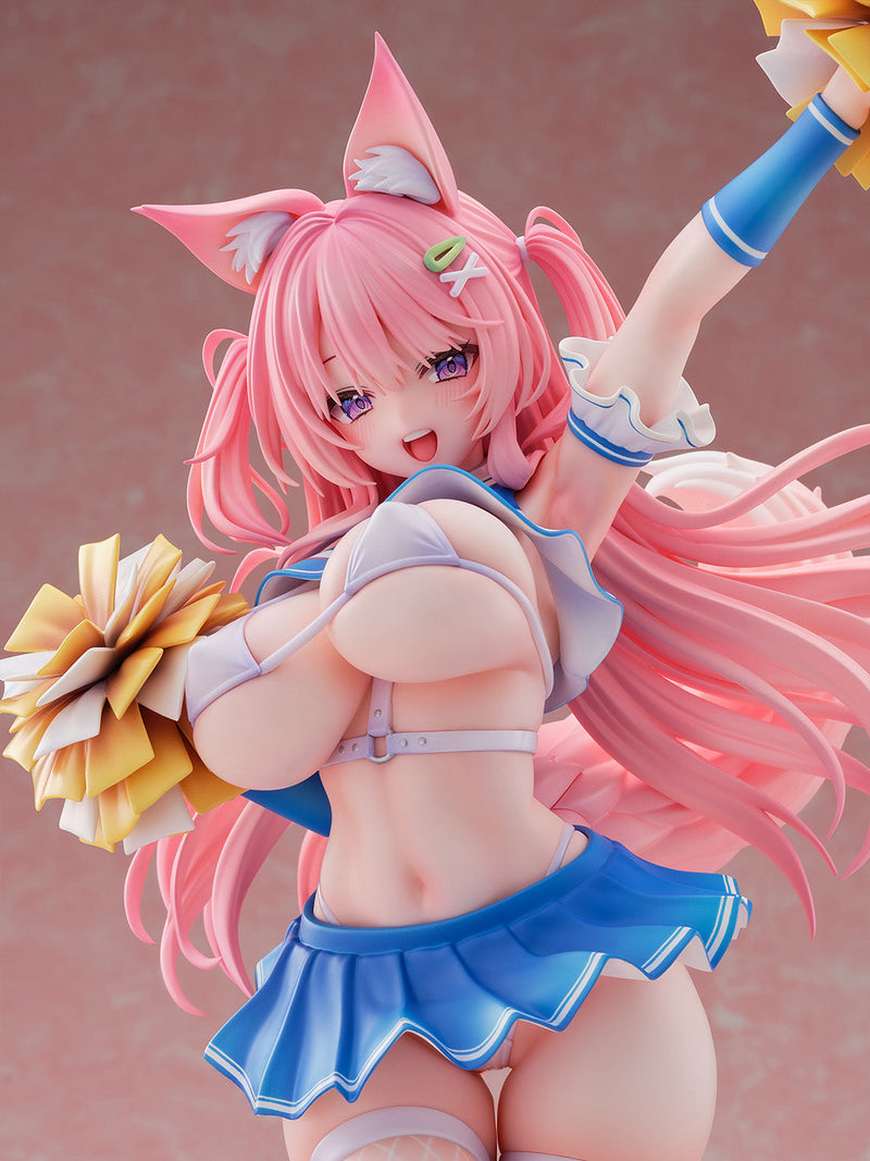 NOCTURNUS Animal Ears Cheerleader Girl illustration by Yatanuki Kei 1/5.5 Figure