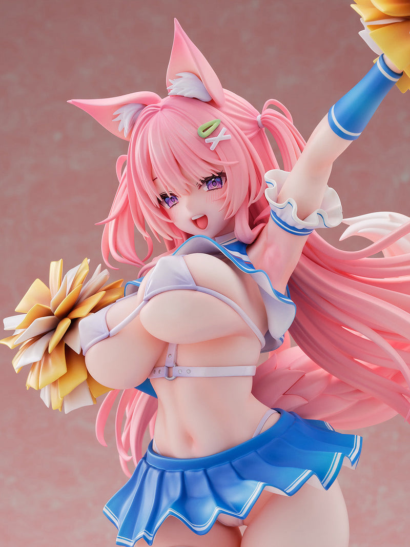 NOCTURNUS Animal Ears Cheerleader Girl illustration by Yatanuki Kei 1/5.5 Figure