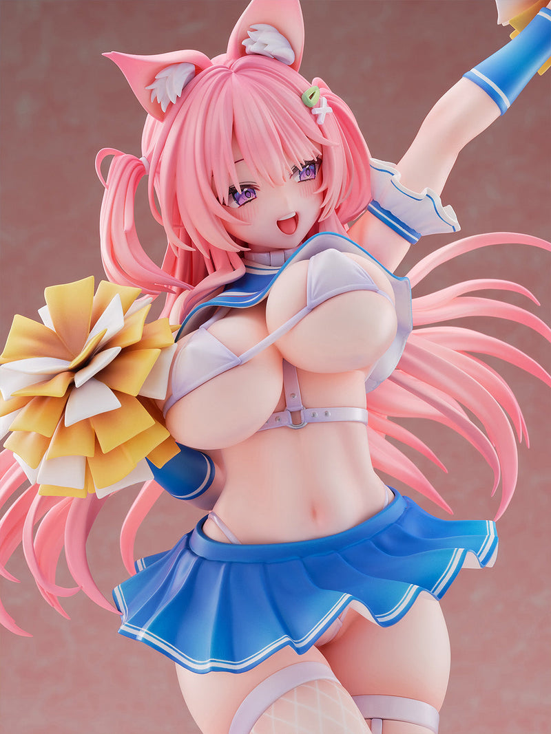 NOCTURNUS Animal Ears Cheerleader Girl illustration by Yatanuki Kei 1/5.5 Figure