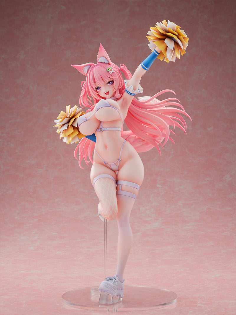 NOCTURNUS Animal Ears Cheerleader Girl illustration by Yatanuki Kei 1/5.5 Figure