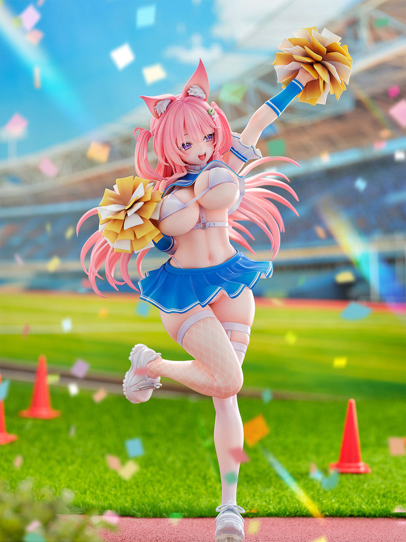 NOCTURNUS Animal Ears Cheerleader Girl illustration by Yatanuki Kei 1/5.5 Figure