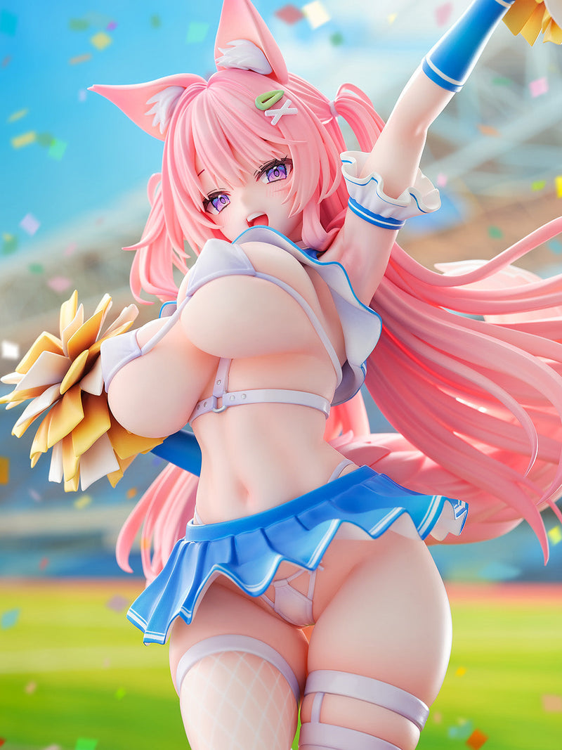 NOCTURNUS Animal Ears Cheerleader Girl illustration by Yatanuki Kei 1/5.5 Figure