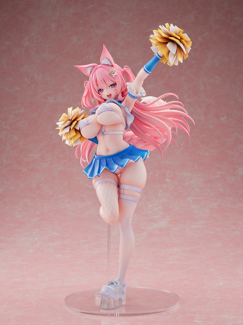 NOCTURNUS Animal Ears Cheerleader Girl illustration by Yatanuki Kei 1/5.5 Figure