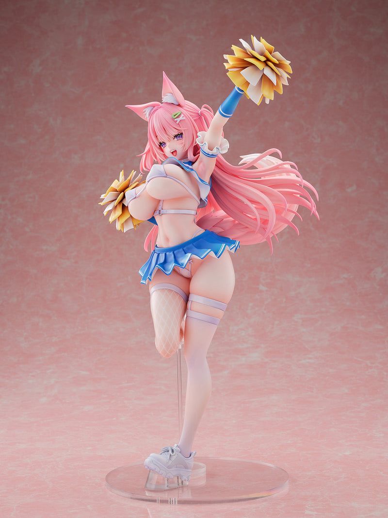 NOCTURNUS Animal Ears Cheerleader Girl illustration by Yatanuki Kei 1/5.5 Figure