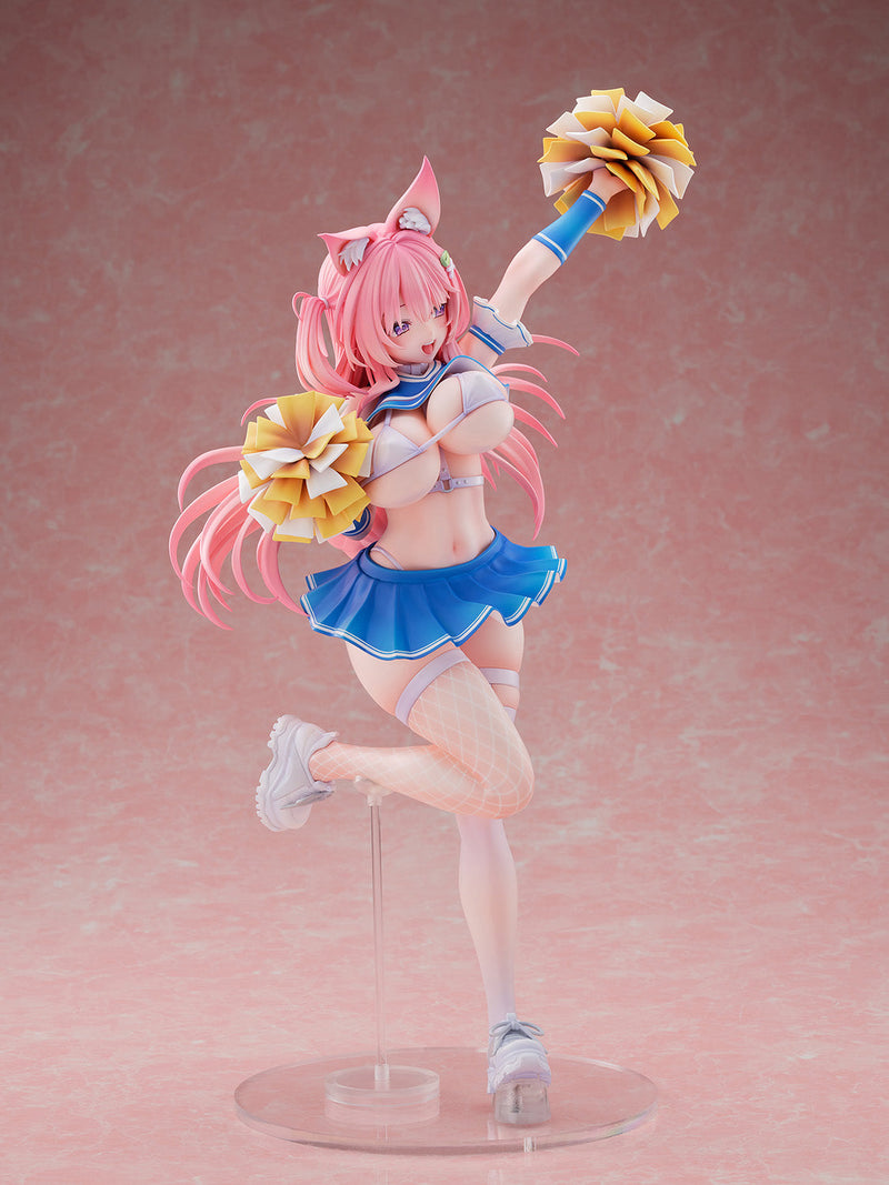 NOCTURNUS Animal Ears Cheerleader Girl illustration by Yatanuki Kei 1/5.5 Figure