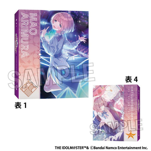PROOF Gakuen iDOLM@STER Fluorite Mao Arimura 4 Pocket Card Binder NT JAPAN